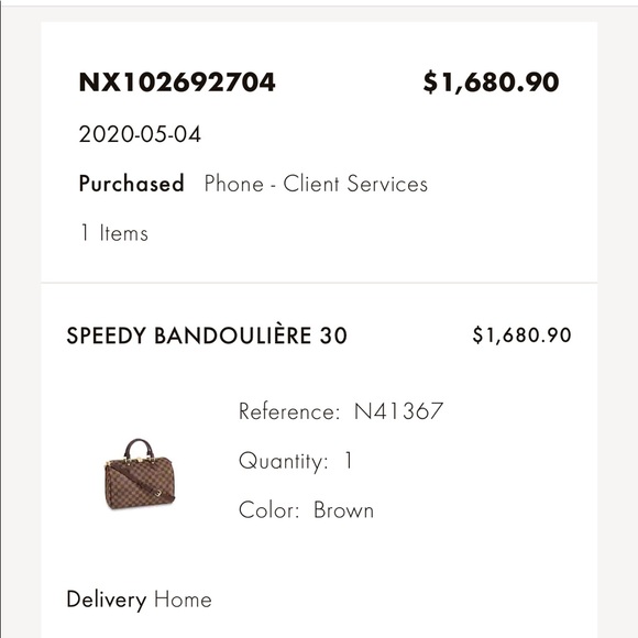 Louis Vuitton Speedy Bandolier 30 in DE - Picture 12 of 13